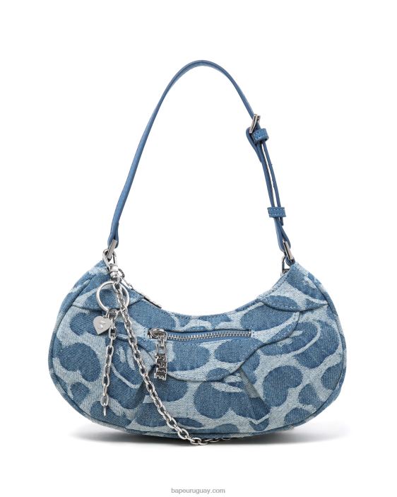 bolso de mezclilla estampado #1 mujer mezclilla 26D801085 A Bathing Ape