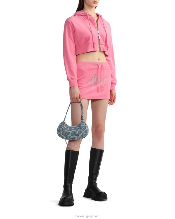 bolso de mezclilla estampado #1 mujer mezclilla 26D801085 A Bathing Ape