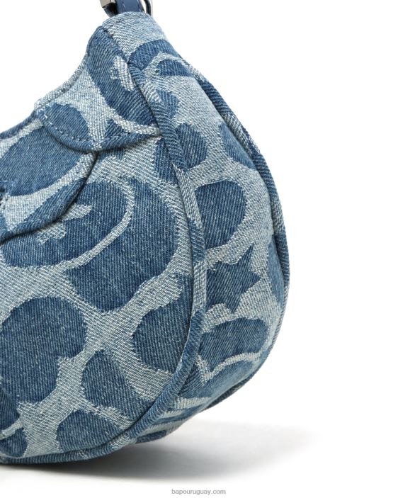 bolso de mezclilla estampado #1 mujer mezclilla 26D801085 A Bathing Ape