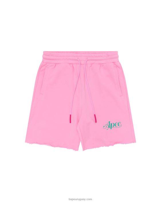 bermudas con logo mujer rosa 26D80961 A Bathing Ape
