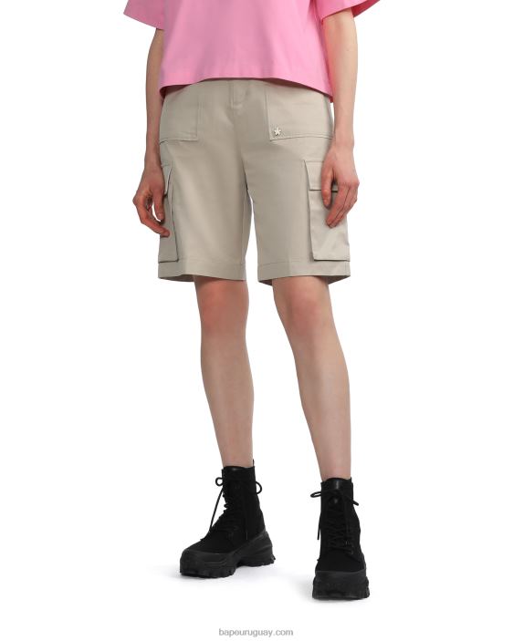 culotte de carga mujer beige 26D80792 A Bathing Ape