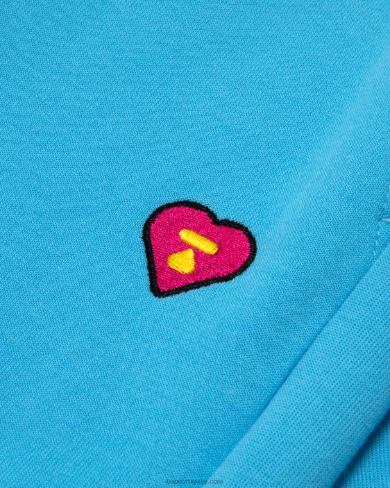 pantalones cortos de chándal mujer azul 26D801043 A Bathing Ape