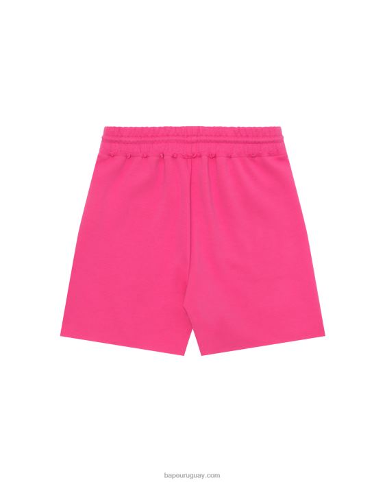 pantalones cortos de chándal mujer rosa 26D801044 A Bathing Ape