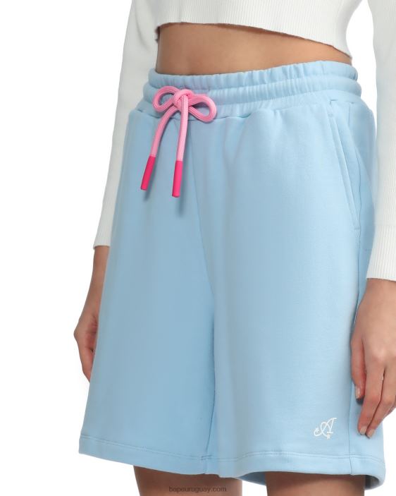 shorts deportivos con logo mujer cielo azul 26D80883 A Bathing Ape