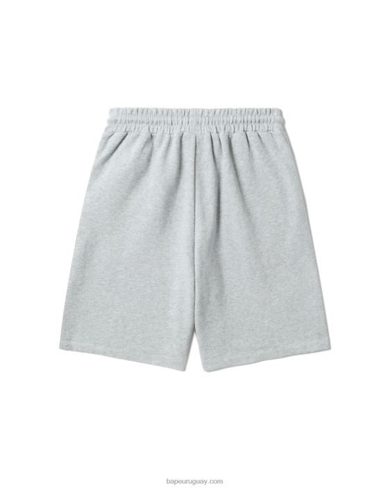 shorts deportivos con logo mujer gris 26D80886 A Bathing Ape