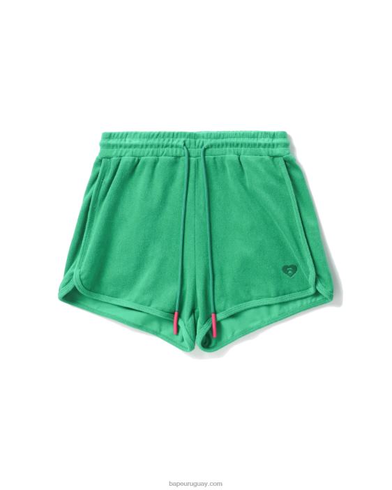 shorts deportivos de toalla mujer Esmeralda 26D80829 A Bathing Ape