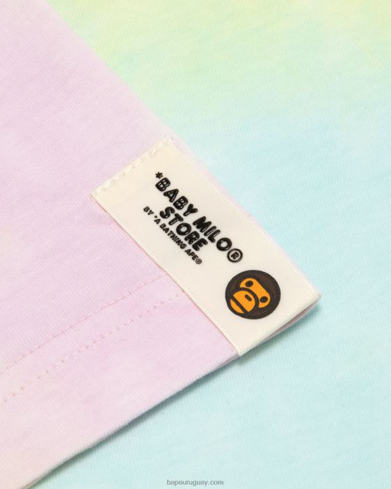 camiseta baby milo slim fit mujer caso 26D80809 A Bathing Ape