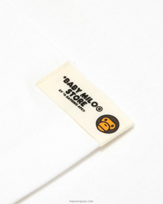 camiseta bebé milo mujer blanco 26D80857 A Bathing Ape