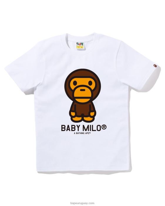 camiseta bebé milo mujer blanco 26D80918 A Bathing Ape