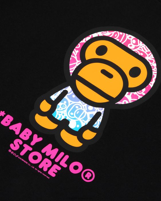 camiseta bebé milo mujer negro 26D80855 A Bathing Ape