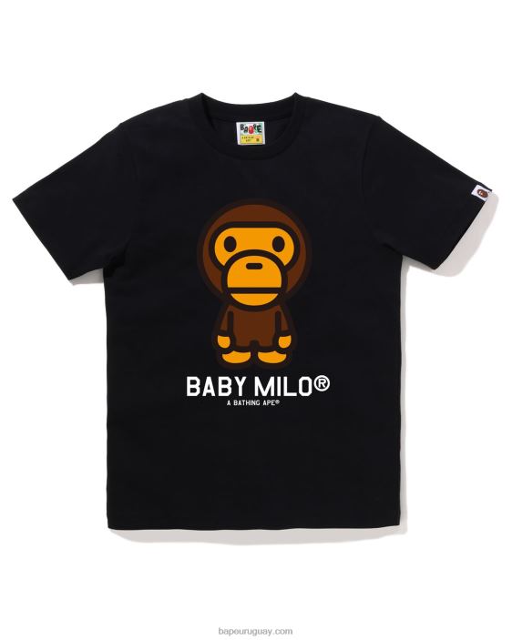 camiseta bebé milo mujer negro 26D80916 A Bathing Ape