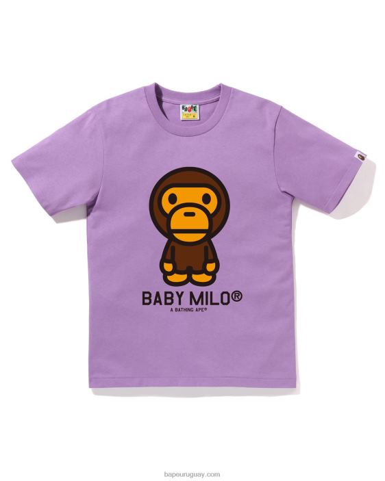 camiseta bebé milo mujer púrpura 26D80917 A Bathing Ape
