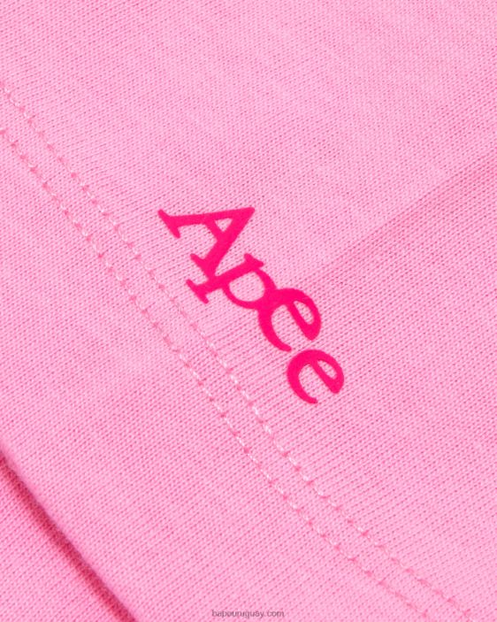 camiseta clásica mujer rosa 26D80957 A Bathing Ape