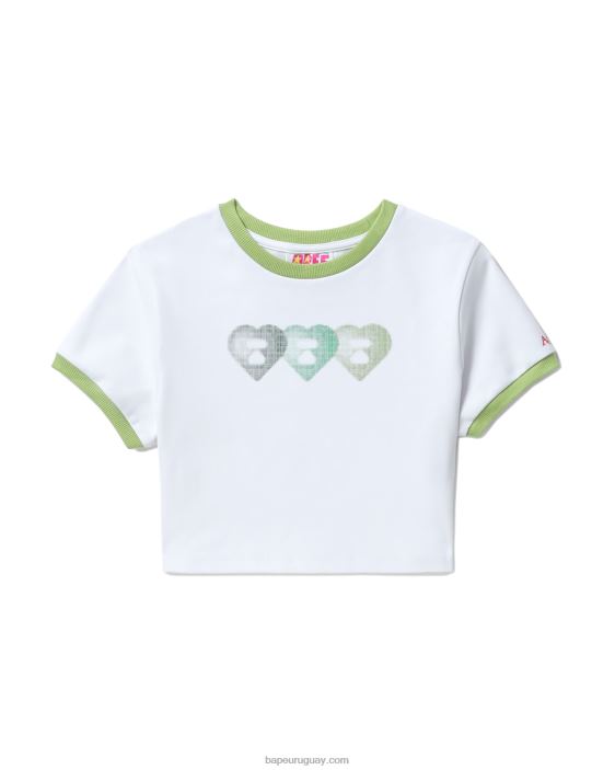 camiseta corta gráfica #3 mujer blanco 26D80846 A Bathing Ape