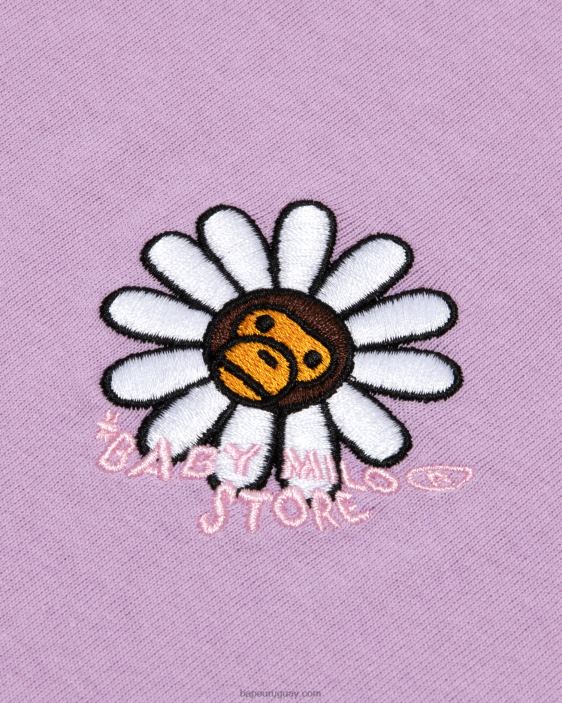 camiseta de manga corta bebé milo mujer púrpura 26D80859 A Bathing Ape