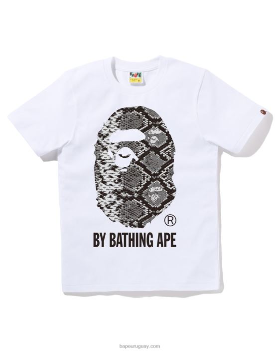 camiseta de serpiente mujer blanco 26D80875 A Bathing Ape