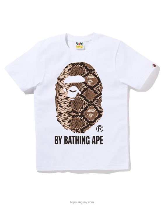 camiseta de serpiente mujer blanco 26D80876 A Bathing Ape