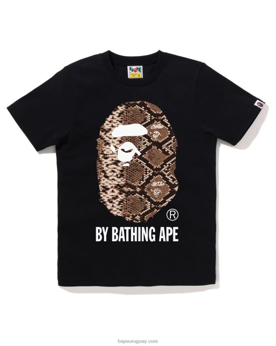 camiseta de serpiente mujer negro 26D80874 A Bathing Ape