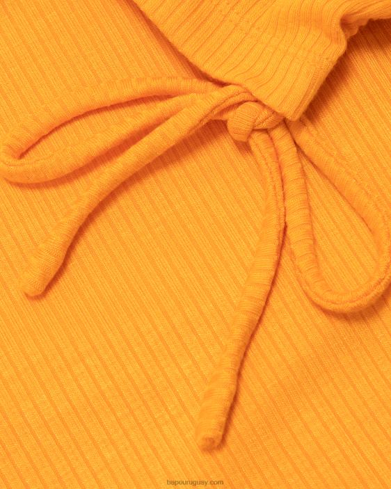 top corto con cordón y logo mujer naranja 26D80934 A Bathing Ape