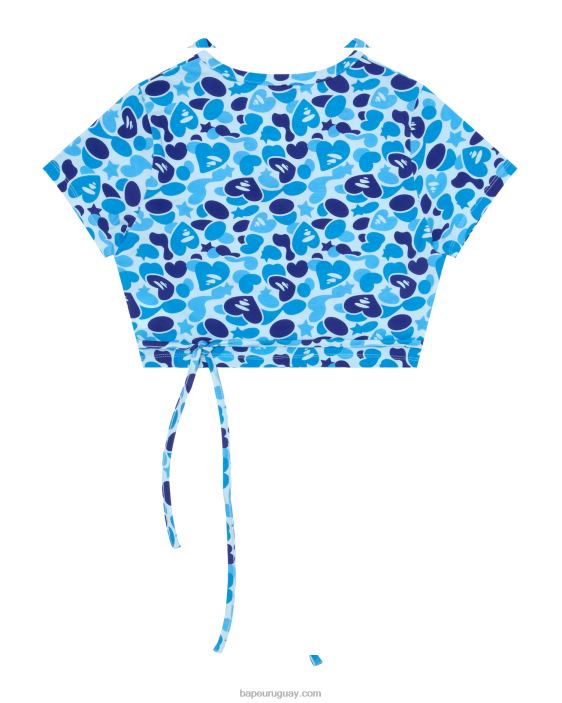 top estampado mujer azul 26D80936 A Bathing Ape