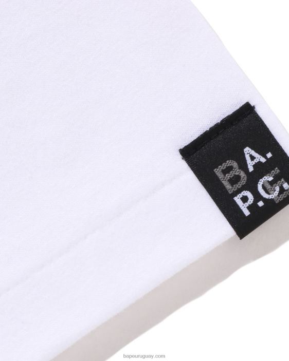 x a.p.c. una camiseta ancha mujer blanco 26D80901 A Bathing Ape