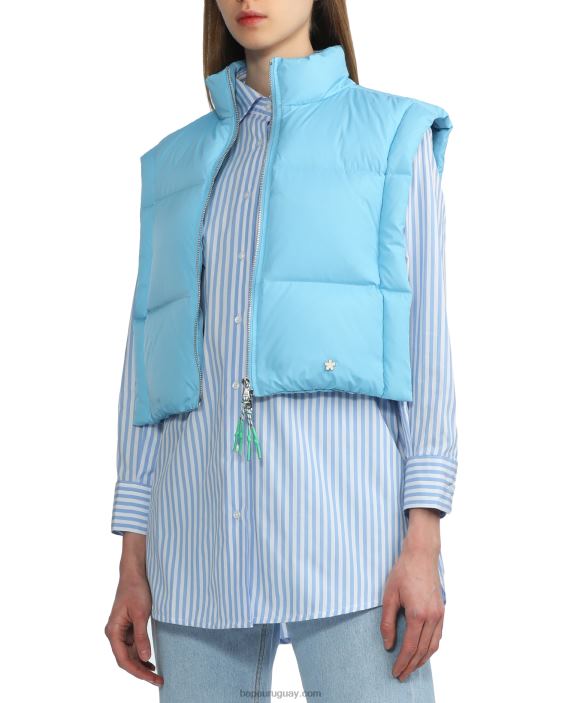 chaleco corto capitonado mujer azul 26D80794 A Bathing Ape