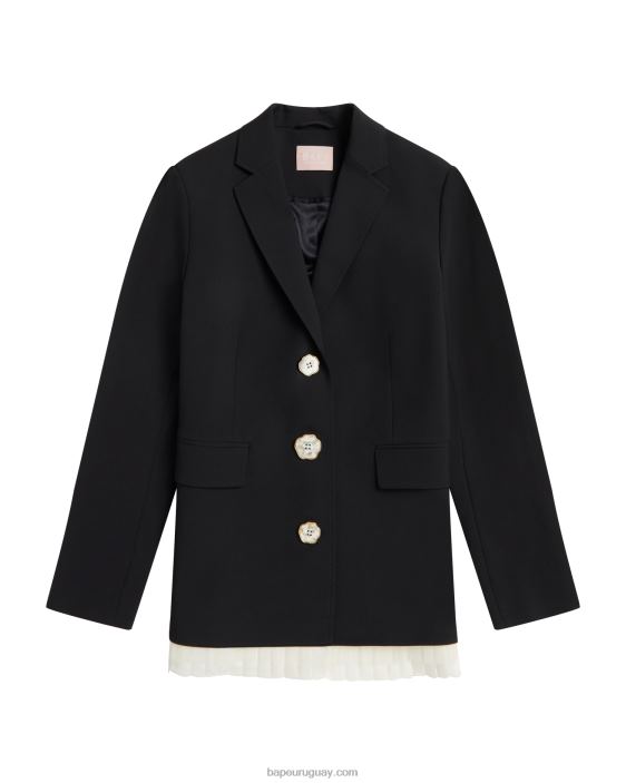 chaqueta americana con botones mujer negro 26D80988 A Bathing Ape