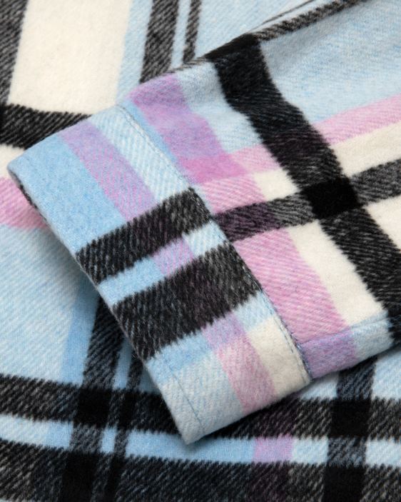 camisa a cuadros mujer azul 26D801024 A Bathing Ape