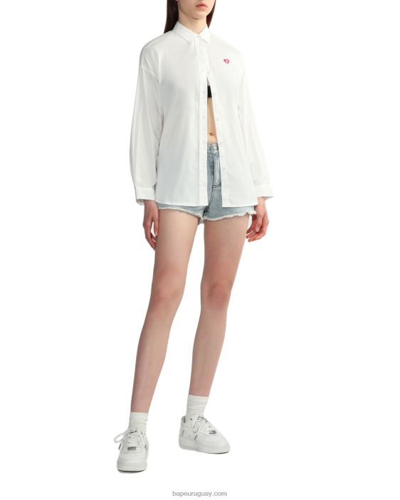 camisa de novio mujer blanco 26D80834 A Bathing Ape