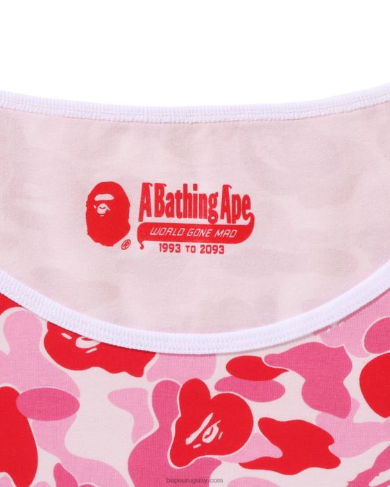 camiseta de camuflaje abc mujer rosa 26D80865 A Bathing Ape