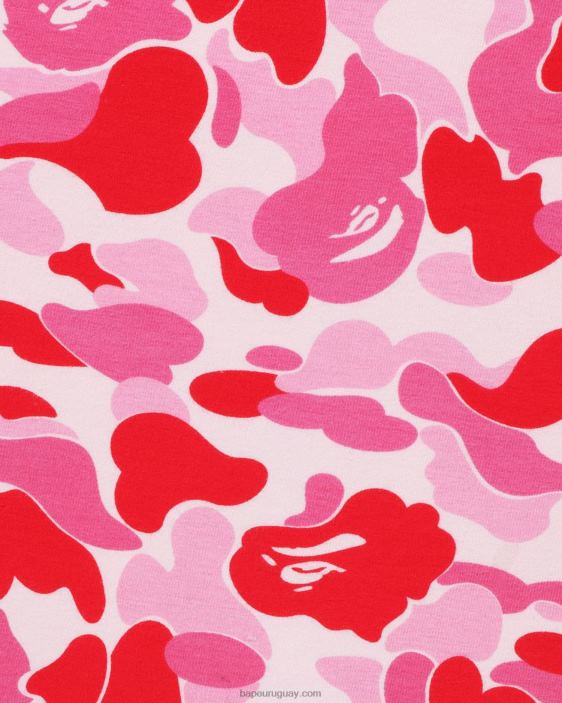 camiseta de camuflaje abc mujer rosa 26D80865 A Bathing Ape
