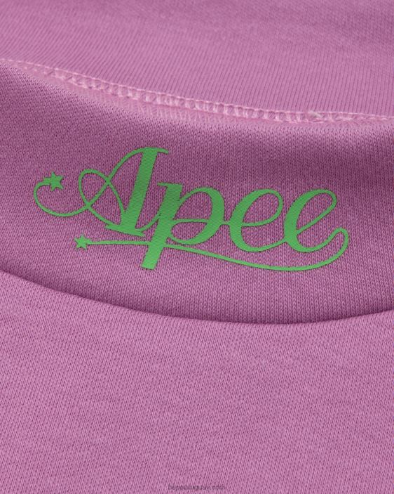 top corto con cuello alto mujer púrpura 26D801049 A Bathing Ape