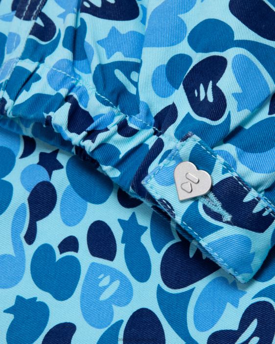 pantalones cargo estampados mujer azul claro 26D80949 A Bathing Ape