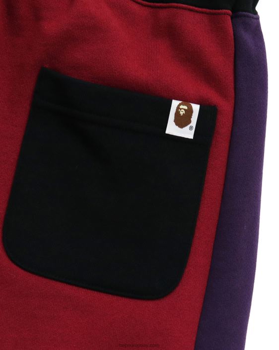 pantalones de chándal de tiburón loco mujer negro 26D801047 A Bathing Ape