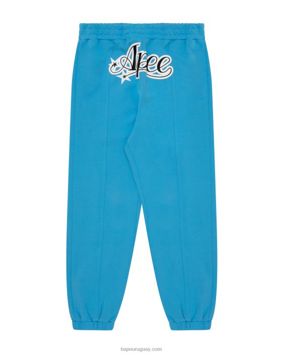 pantalones de la pista mujer azul 26D801059 A Bathing Ape