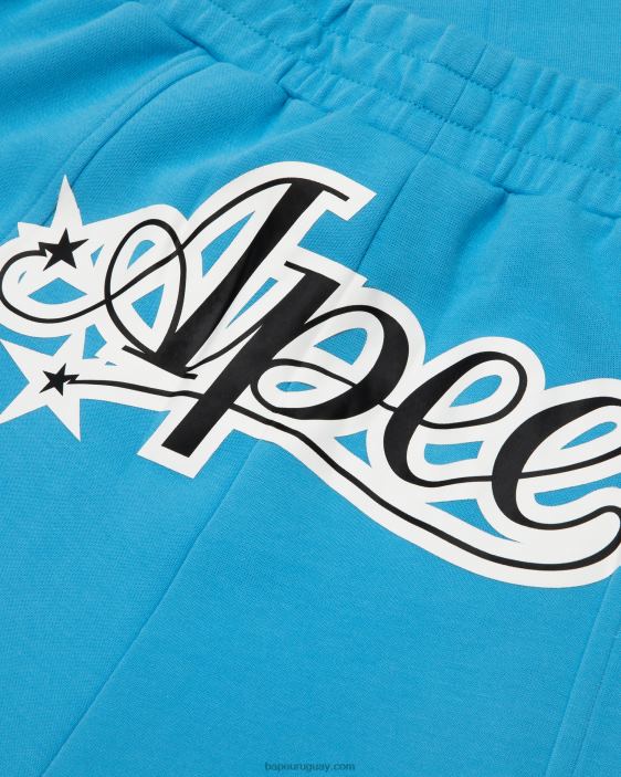 pantalones de la pista mujer azul 26D801059 A Bathing Ape