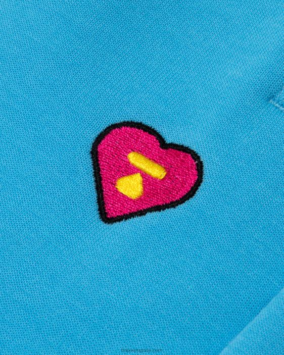 pantalones de la pista mujer azul 26D801059 A Bathing Ape