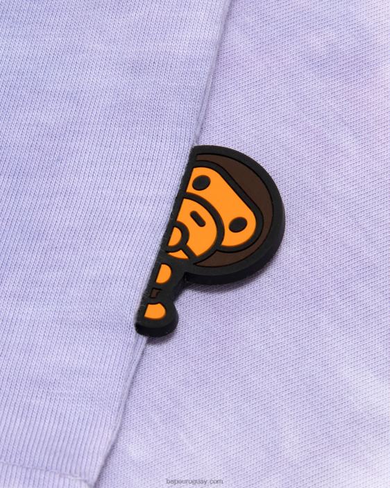 camiseta de manga larga bebé milo mujer púrpura 26D80915 A Bathing Ape