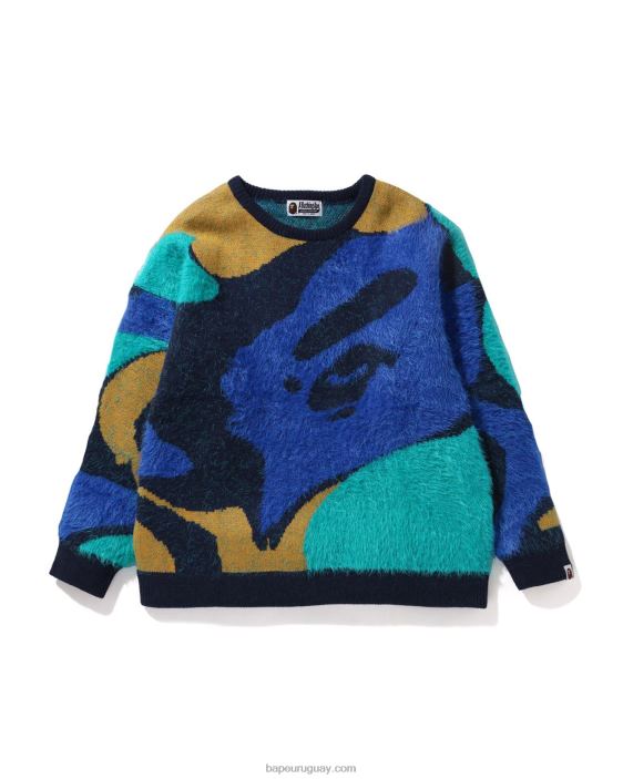 punto extragrande de camuflaje de mármol mujer caso 26D801020 A Bathing Ape