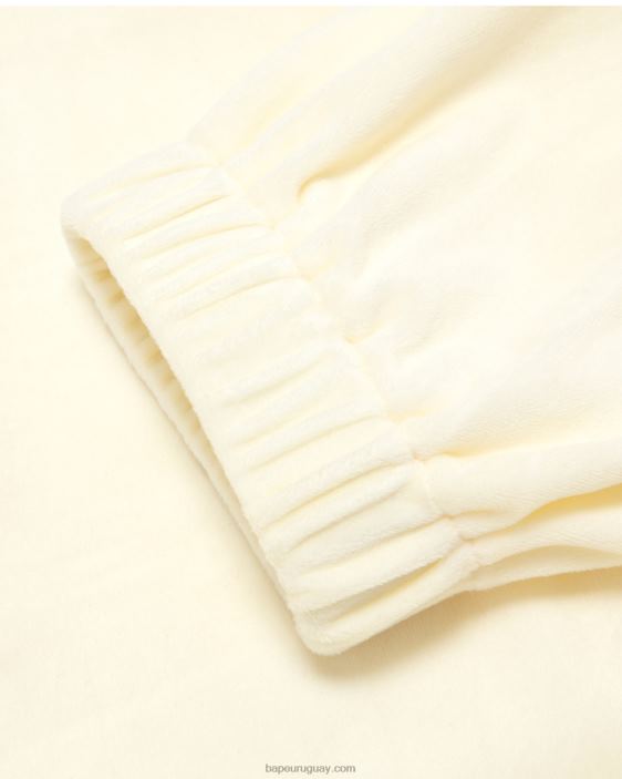 suéter corto con cremallera mujer blanco 26D801061 A Bathing Ape