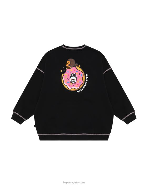 sudadera bebe milo mujer negro 26D80869 A Bathing Ape