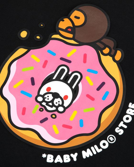 sudadera bebe milo mujer negro 26D80869 A Bathing Ape