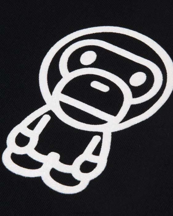 sudadera bebe milo mujer negro 26D80871 A Bathing Ape