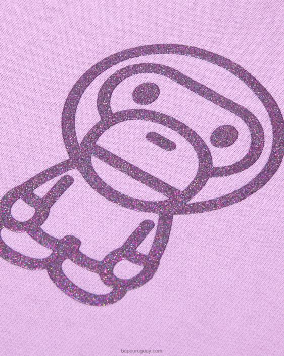 sudadera bebe milo mujer púrpura 26D80872 A Bathing Ape