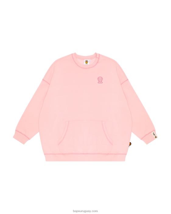 sudadera bebe milo mujer rosa 26D80870 A Bathing Ape