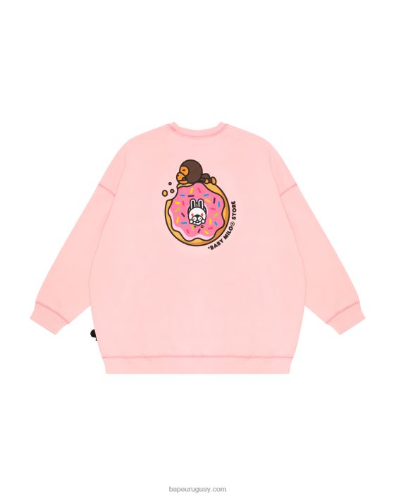 sudadera bebe milo mujer rosa 26D80870 A Bathing Ape