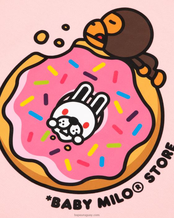 sudadera bebe milo mujer rosa 26D80870 A Bathing Ape