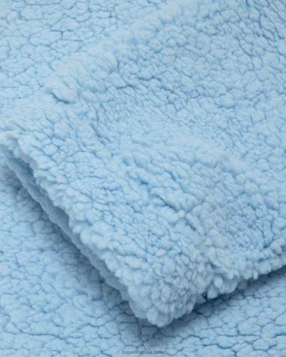 sudadera con capucha de gran tamaño mujer azul claro 26D801055 A Bathing Ape