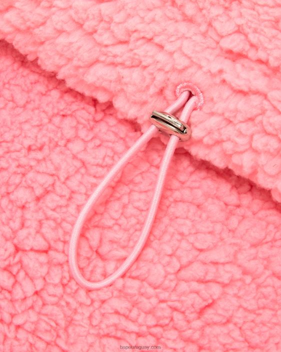 sudadera con capucha de gran tamaño mujer rosa 26D801056 A Bathing Ape