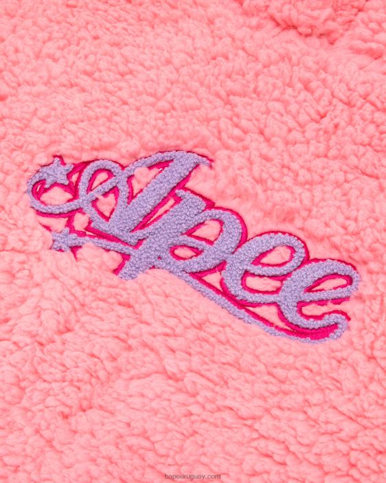 sudadera con capucha de gran tamaño mujer rosa 26D801056 A Bathing Ape